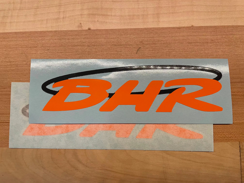 BHR Window Sticker, Pair, New 2025 Logo